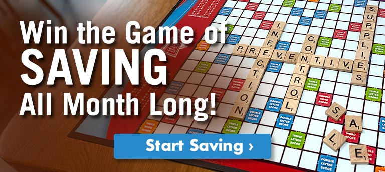 Win The Game Of Savings All Month Long!