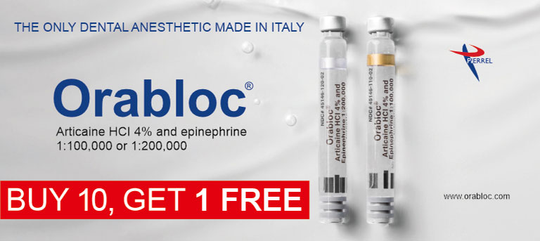 Orabloc The Only Dental Anesthetic Made In Italy Buy 10 Get 1 Free