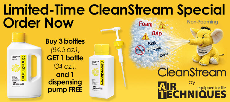 Air Techniques CleanStream Special Order 3+1