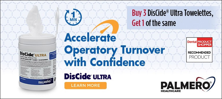 Palmero DisCide Ultra Towelettes Buy 3 Get 1 Free