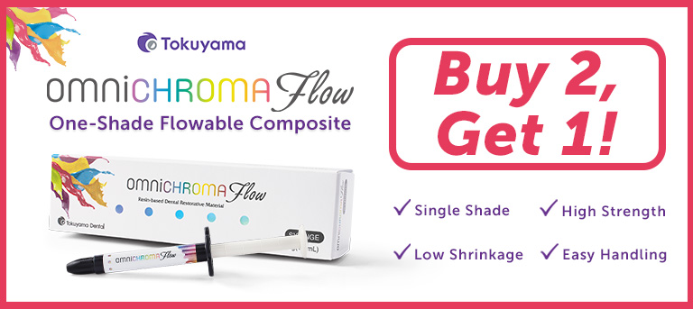 Tokuyama Omnichroma Flow Syringe Flowable Composite
