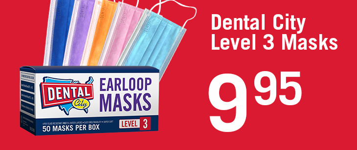 Dental City - ASTM Level 3 Earloop Mask