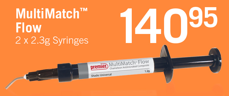 $140.95 MultiMatch&trade; Flow 2x2.3g Syringes