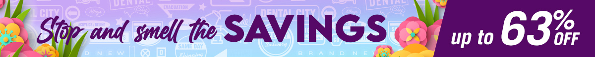 Atop and smell the Savings! Up to 63% Off!