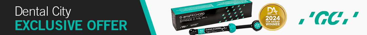 Dental City Exclusive! Buy 2 G’aenial™ A’CHORD, Get 1 FujiCEM™ Evolve Single Pack* $135 value!