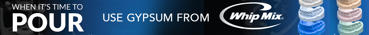 When It&rsquo;s Time to Pour Use Gypsum from Whip Mix