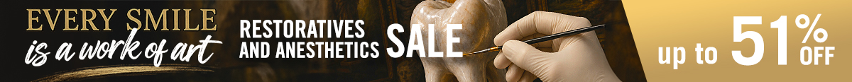 Every Smile is a work of art! Restoratives and Anesthetics Sale