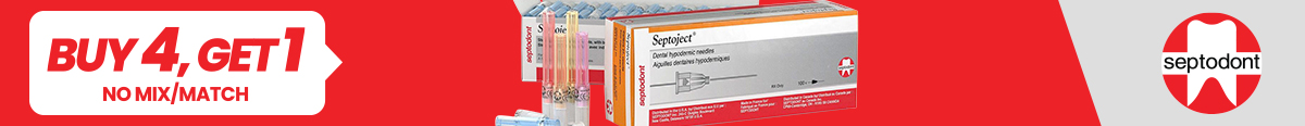 Buy 4 Septoject Needles Get 1 Free. No mix/matchbox.